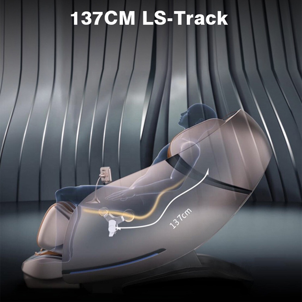 Luxury Home Foot Full Body Electric 3D AI Smart Automatic Thai Stretch SL Track Zero Gravity Shiatsu 4D Massage Chair