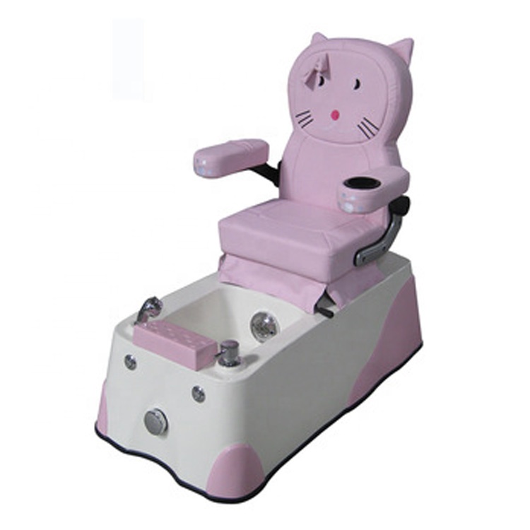 Mini Small Pink Kids Foot Spa Pedicure Chair