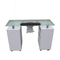 N015 Kangzhimei Wholesale Glass Top Manicure Table Nail Table Nail Desk