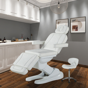 Reclining Salon Beauty Adjustable Height Cheap Best Electric Treatment Massage Facial Bed Derma Chair