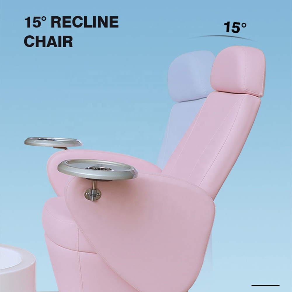 New Pink Spa Salon Pedicure Chair - Kangmei