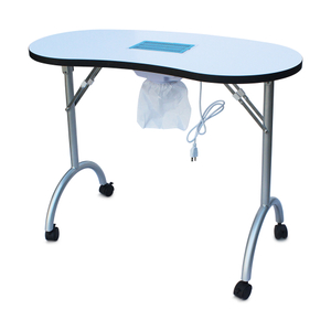 Portable Nail Tech Desk Station Foldable Manicure Table - Kangmei