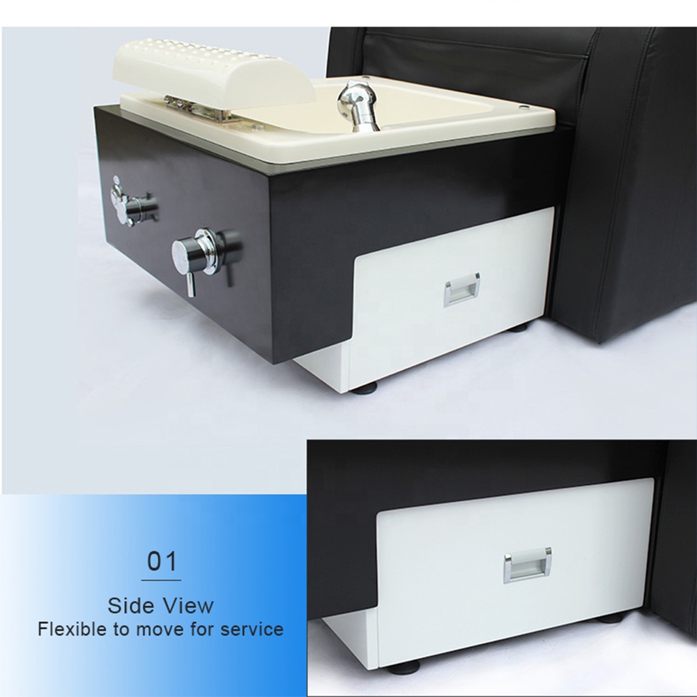 Cheap Price Modern Wholesale Beauty Nail Salon Furniture Reclining Sofa Foot Spa Manicure Pedicure Chair