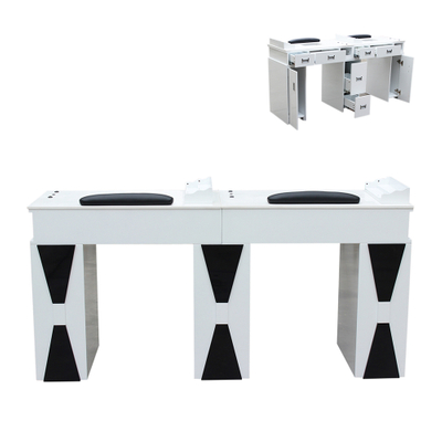 beauty salon furniture nail manicure table for new manicure and pedicure