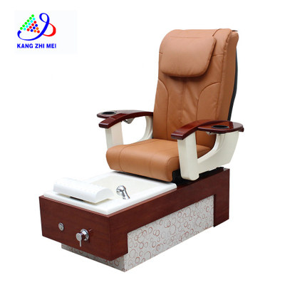 Beauty Nail Salon Whirlpool Jet System Wooden Base Foot Spa Massage Pedicure Chair