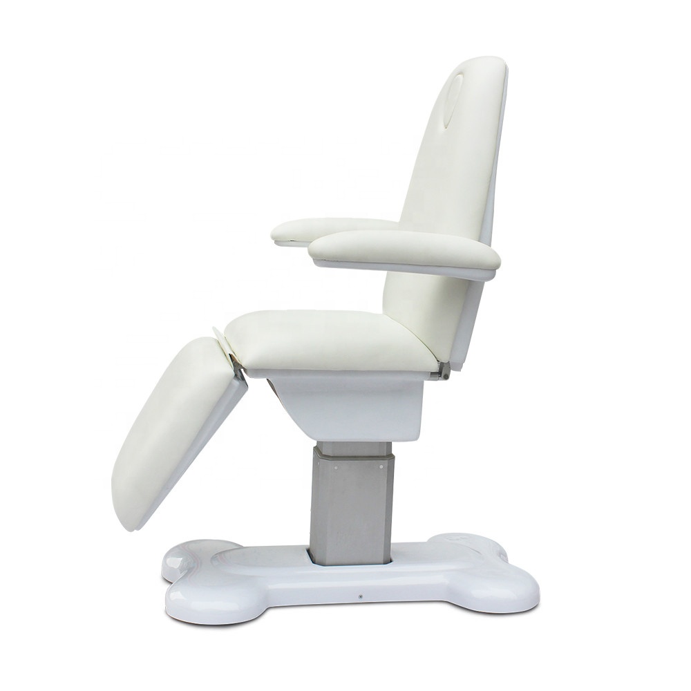 China White Luxury Salon Spa Electric Adjustable Treatment Massage Beauty Bed Facial Cosmetic Chair