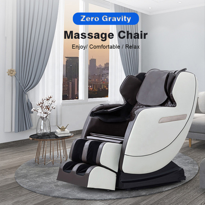 Home Office Cheap Price Full Body PU Leather Electric Small Heat Therapy Irest Recliner 3D SL Track Zero Gravity Massage Chair