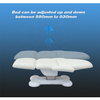 White Electric Massage Table Lash Beauty Spa Facial Bed