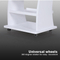 Modern White High Quality Beauty Nail Salon Furniture Manicure Pedicure Trolly Cart with Wheels