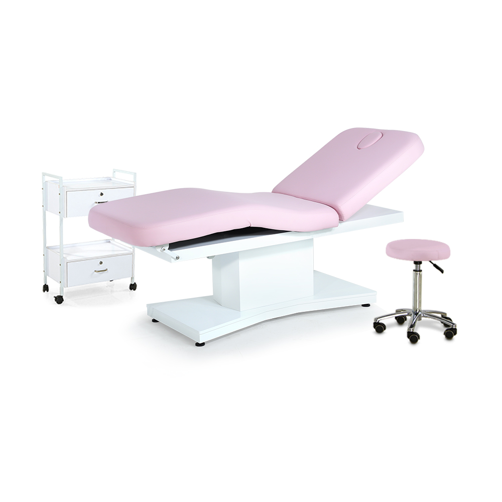  Pink Electric Treatment Therapy Massage Tables and Beds