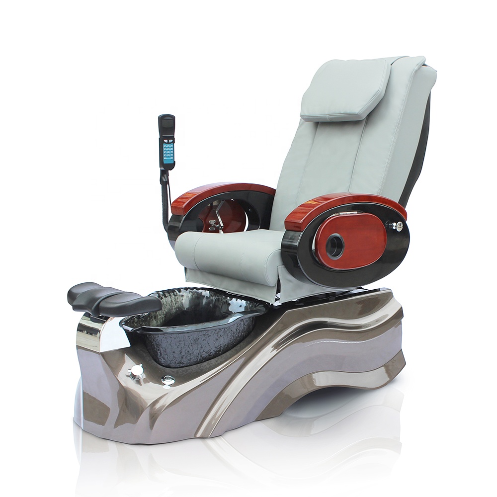 Luxury Modern Beauty Nail Salon Furniture Electric Pipeless Whirlpool Foot Spa Massage Manicure Pedicure Chair