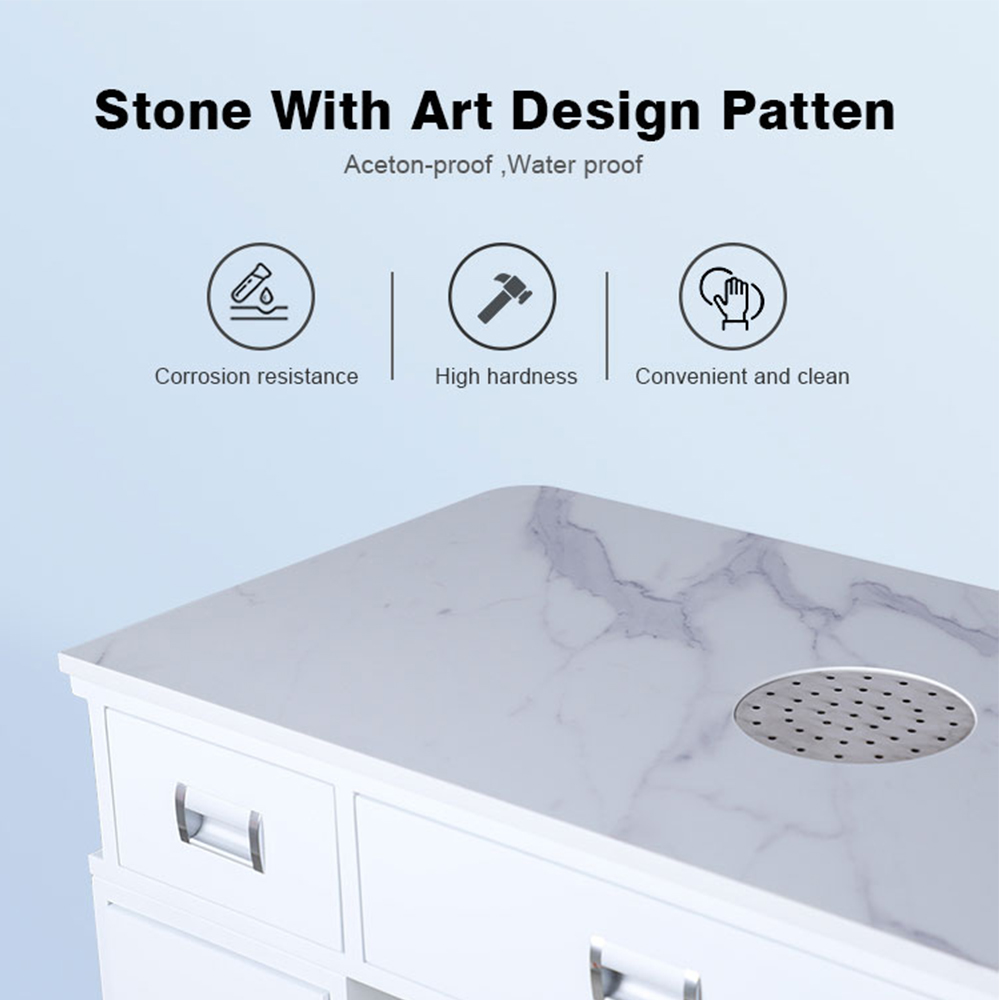 Nail Salon Art Table Manicure Desk Station with Vent - Kangmei