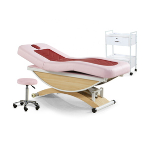 Kangmei Modern Luxury Beauty Salon Furniture Movable 4 Electric Motors Treatment Massage Table Spa Cosmetic Facial Eyelash Bed