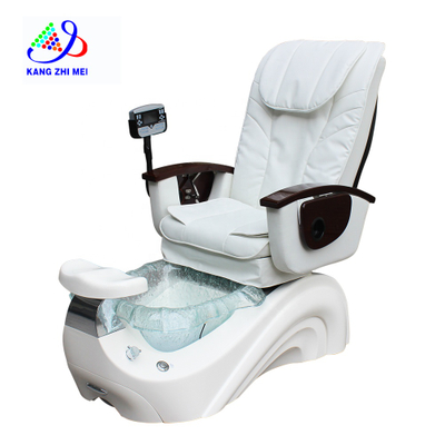 Professional White Foot Spa Massage Manicure Pedicure Chair For Sale